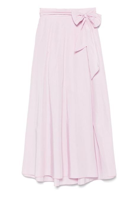 Light punk wrap midi skirt Forte Forte - women